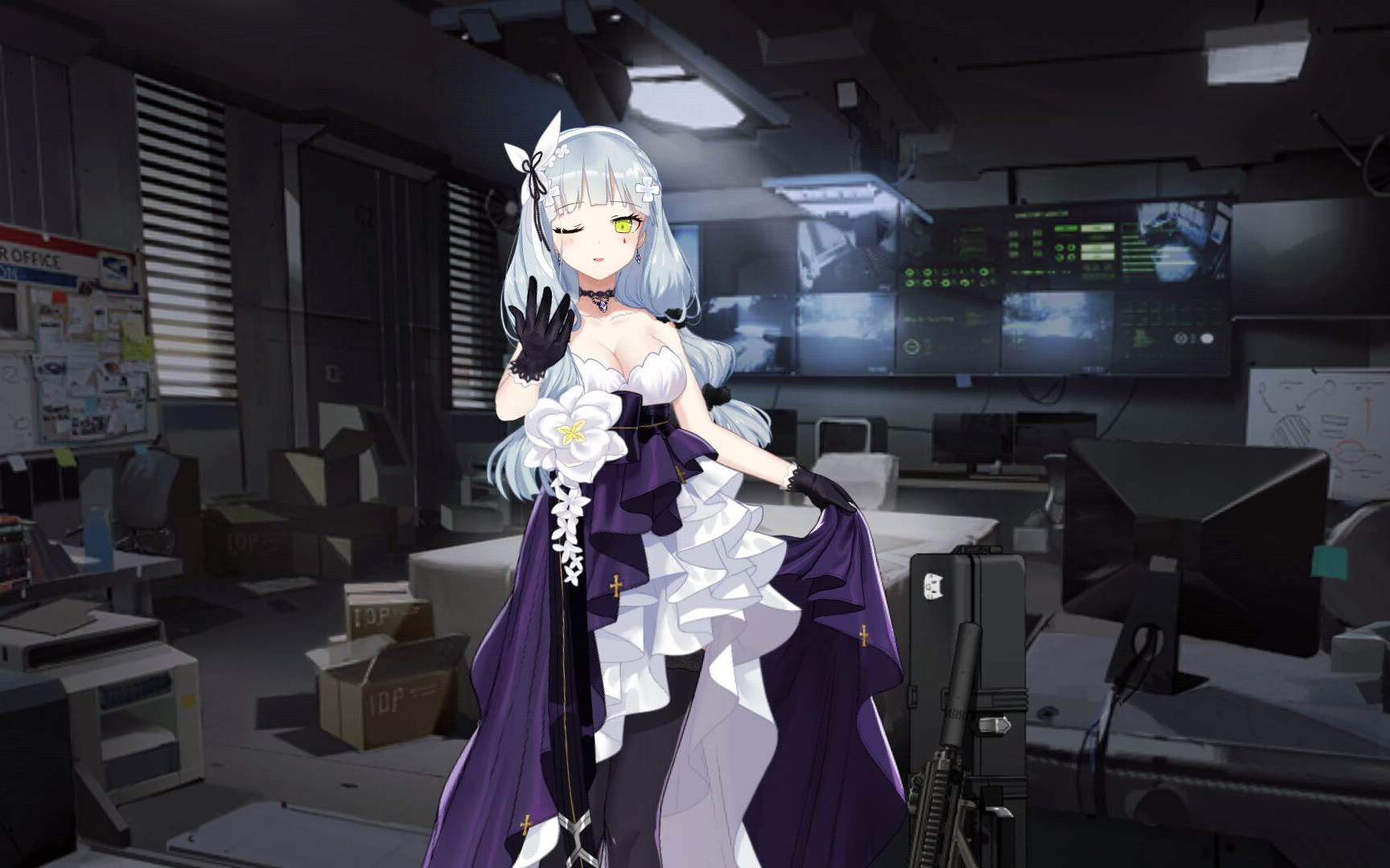 如何解锁少女前线的第一章夜战任务