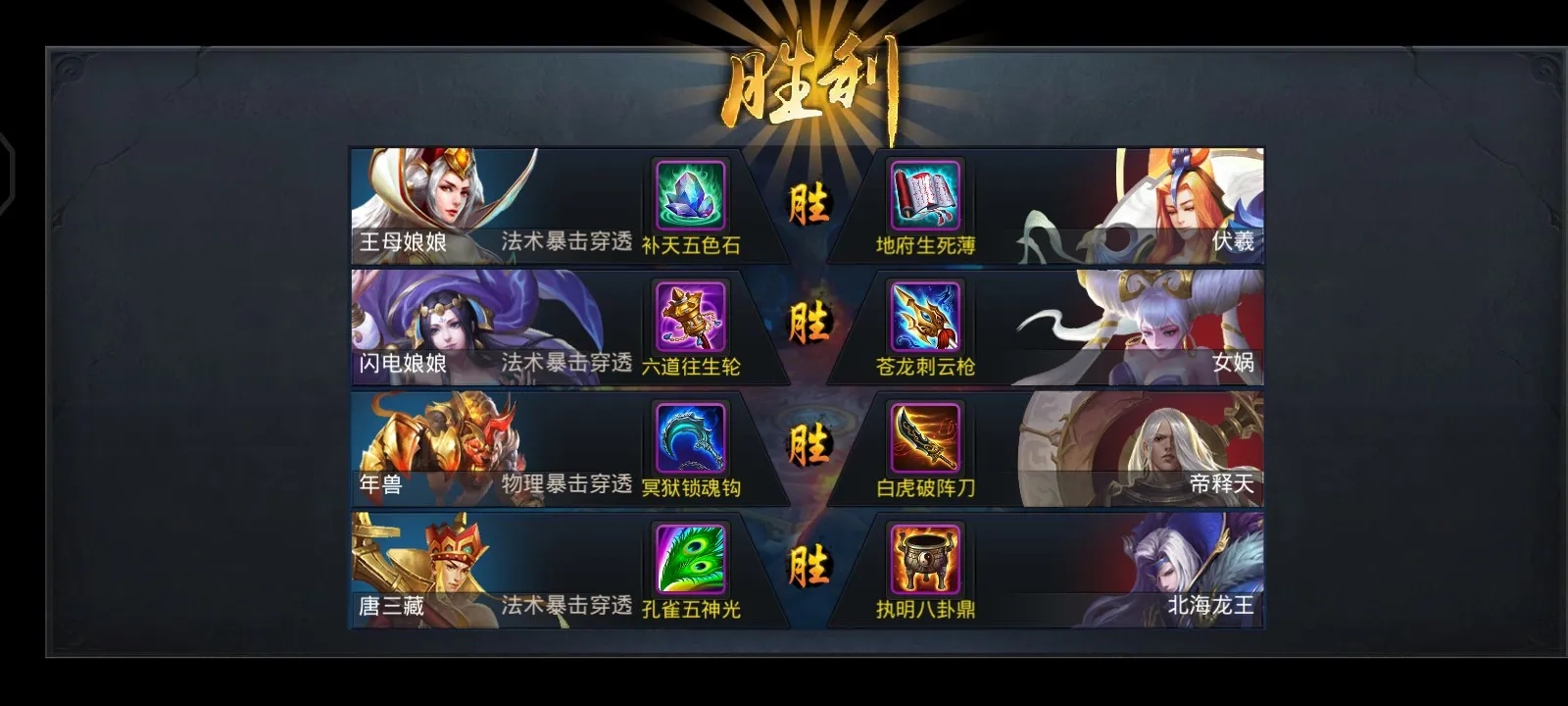 乱斗西游3境篝火阵容怎么防守