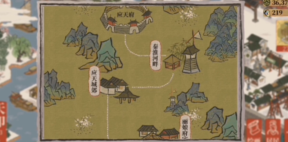 江南百景图私人花园放哪